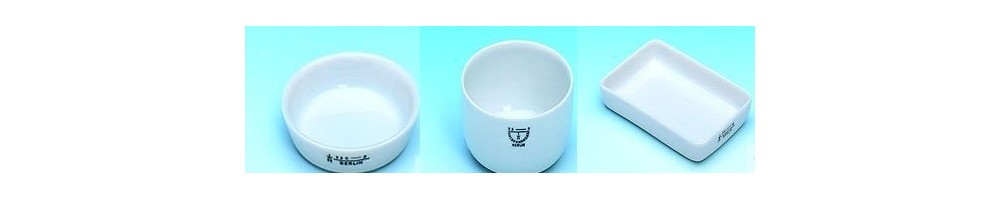 Tygle porcelanowe – Naczynia laboratoryjne | Chemia