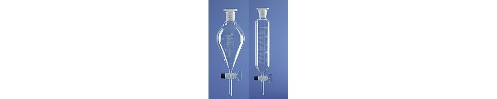 Conical Glass Separatory Funnels – Chemistry Lab Equipment