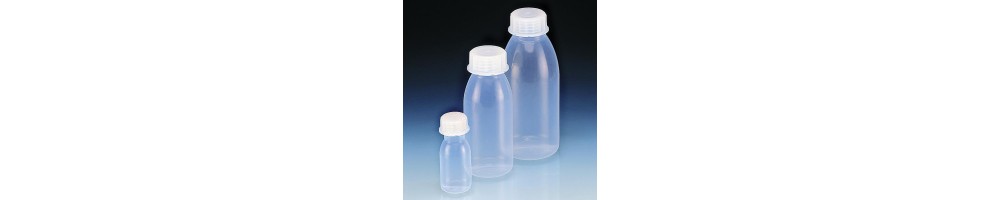 Weithalsflaschen aus PFA – Chemikalienbeständige Kunststoffflaschen