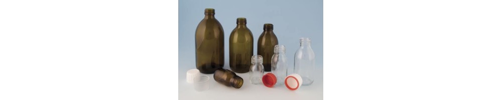 Syrup Bottles Class III – Glass Packaging for Pharmaceutical Solutions