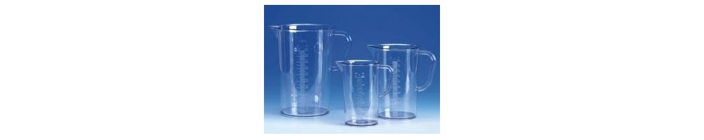SAN Measuring Beakers – Precise Laboratory Beakers from SAN Plastic