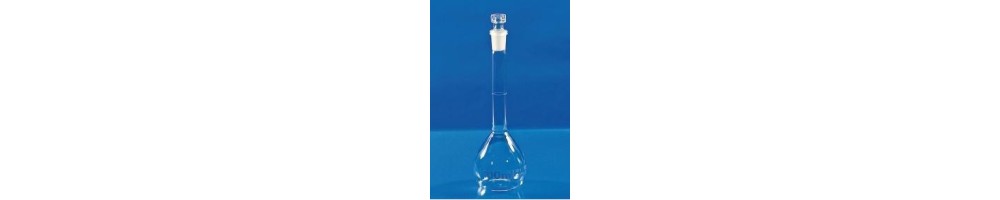 Volumetric Flasks Borosilicate Glass Class A with Glass Stopper – Lab Precision