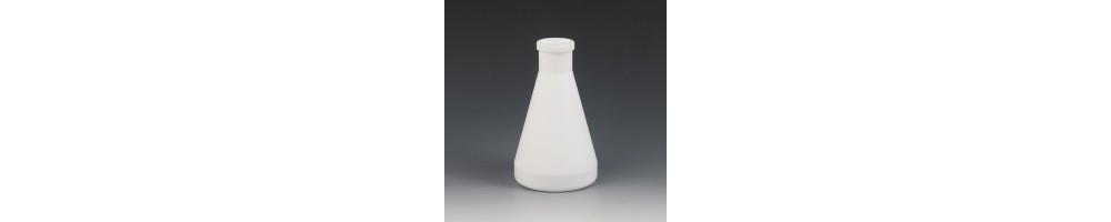 PTFE Erlenmeyer Flasks – Chemical Resistant, Lab Grade