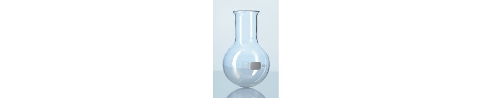 Wide Neck Round Bottom Flask Beaded Rim – Lab Glassware