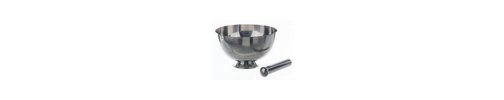Steel Mortars – Laboratory, Chemistry, Sample Preparation