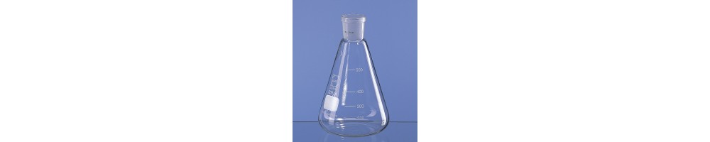 Borosilicate Erlenmeyer Flasks with NS – Laboratory Grade