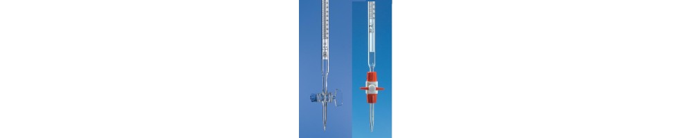 Biurety prosty kranik – Precyzja w laboratorium | Sprzęt chemiczny